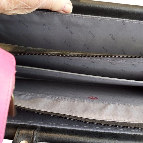 Solo Brief case Black VGC - Picture 6 of 7